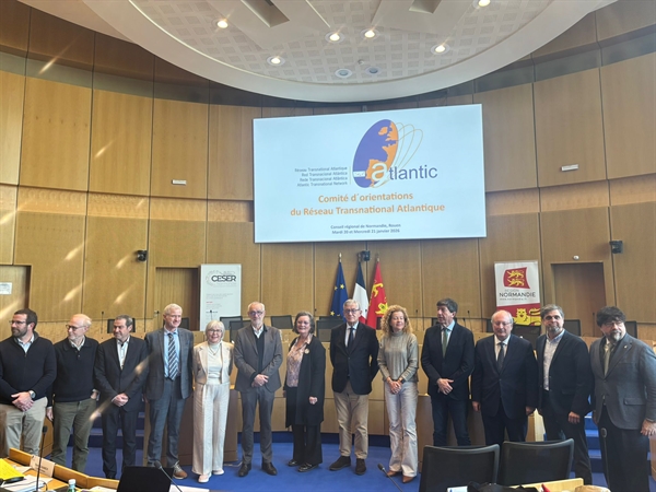 El CES participa en la reunión de la Red transnacional Atlántica en Rouen (Francia)  